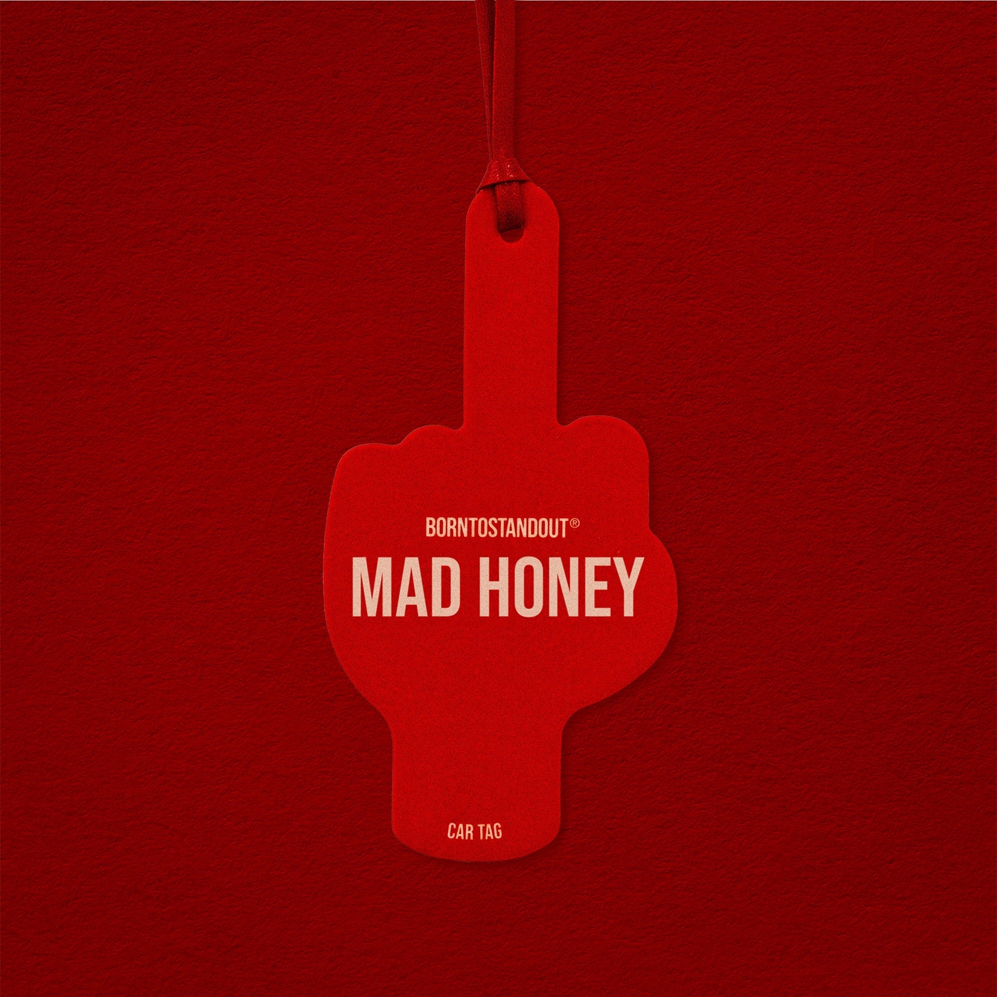 MAD HONEY CAR TAG