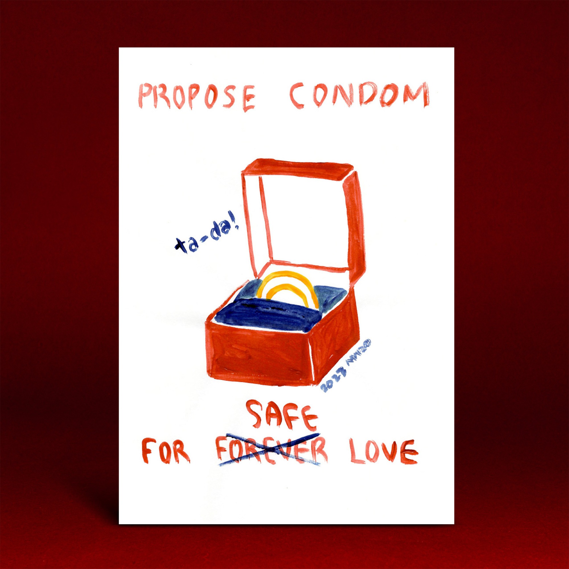 propose condom